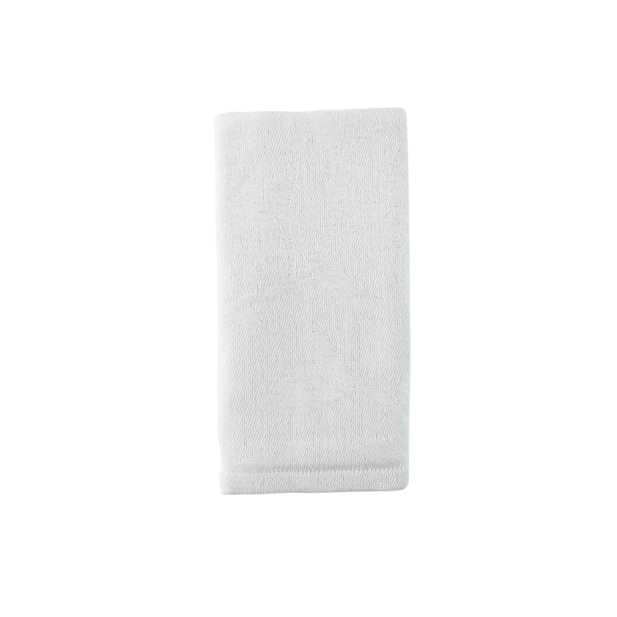 Mundserviet i Jacquard METTE (40x40cm) Hvid