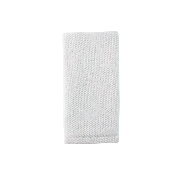 Mundserviet i Jacquard METTE (40x40cm) Hvid