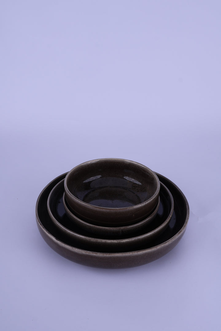 Skål Calle Sort (27x5cm)