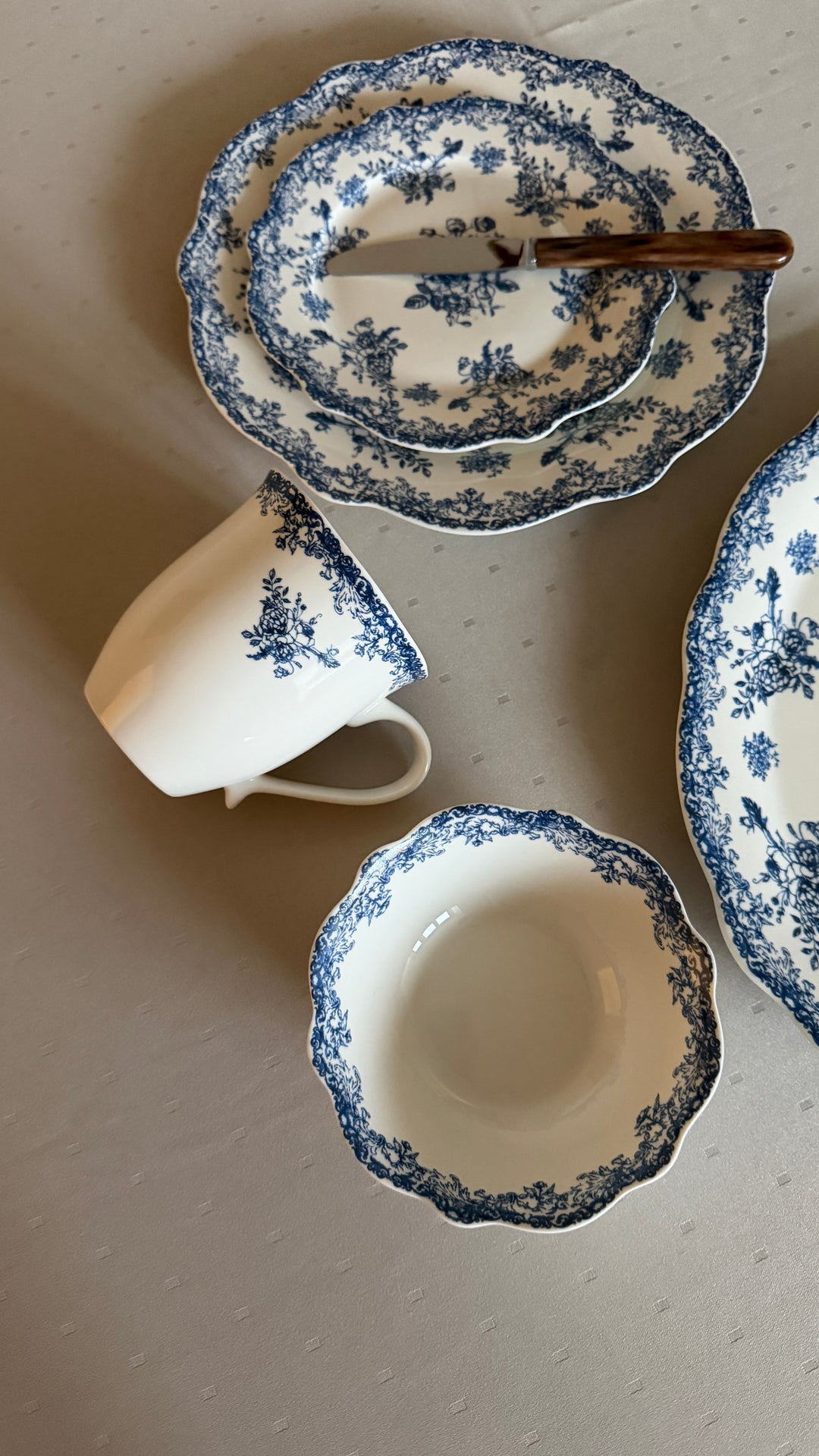 Skål DINNA (Ø14x4,5 cm) Blå