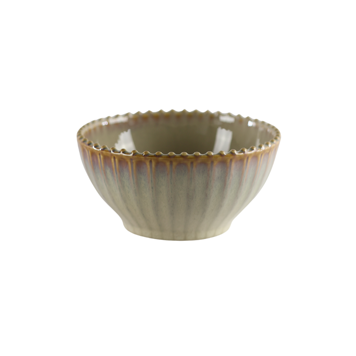 Skål FALLON (Ø16x8 cm) Reaktiv Beige