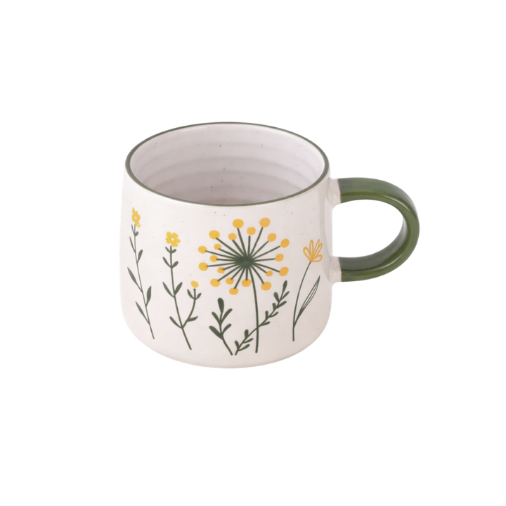 Krus m Markblomster GANI (400ml) Cream