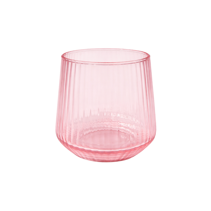 Vandglas METTI  (380ml) Lyserød