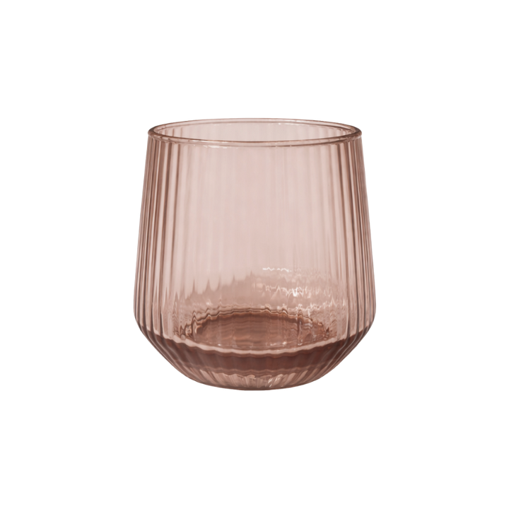 Vandglas METTI  Brun