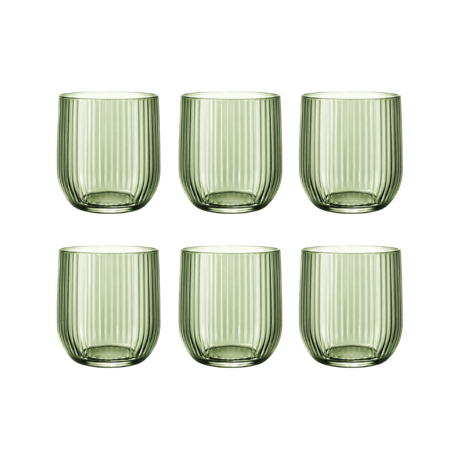Vandglas MEYA i Grøn pk/6stk.