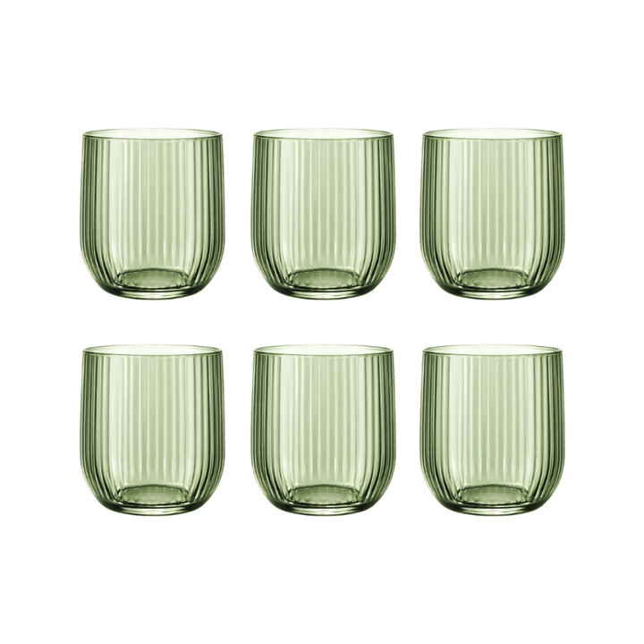Vandglas MEYA i Grøn pk/6stk.