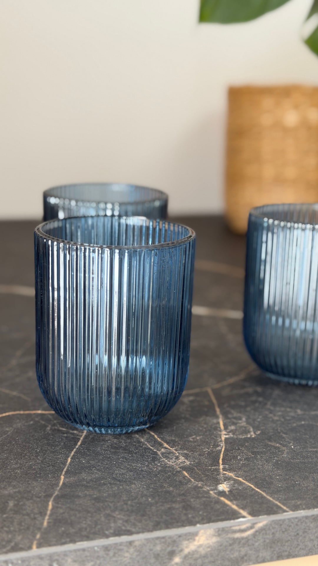 Vandglas MEYA i Blå pk/6stk.