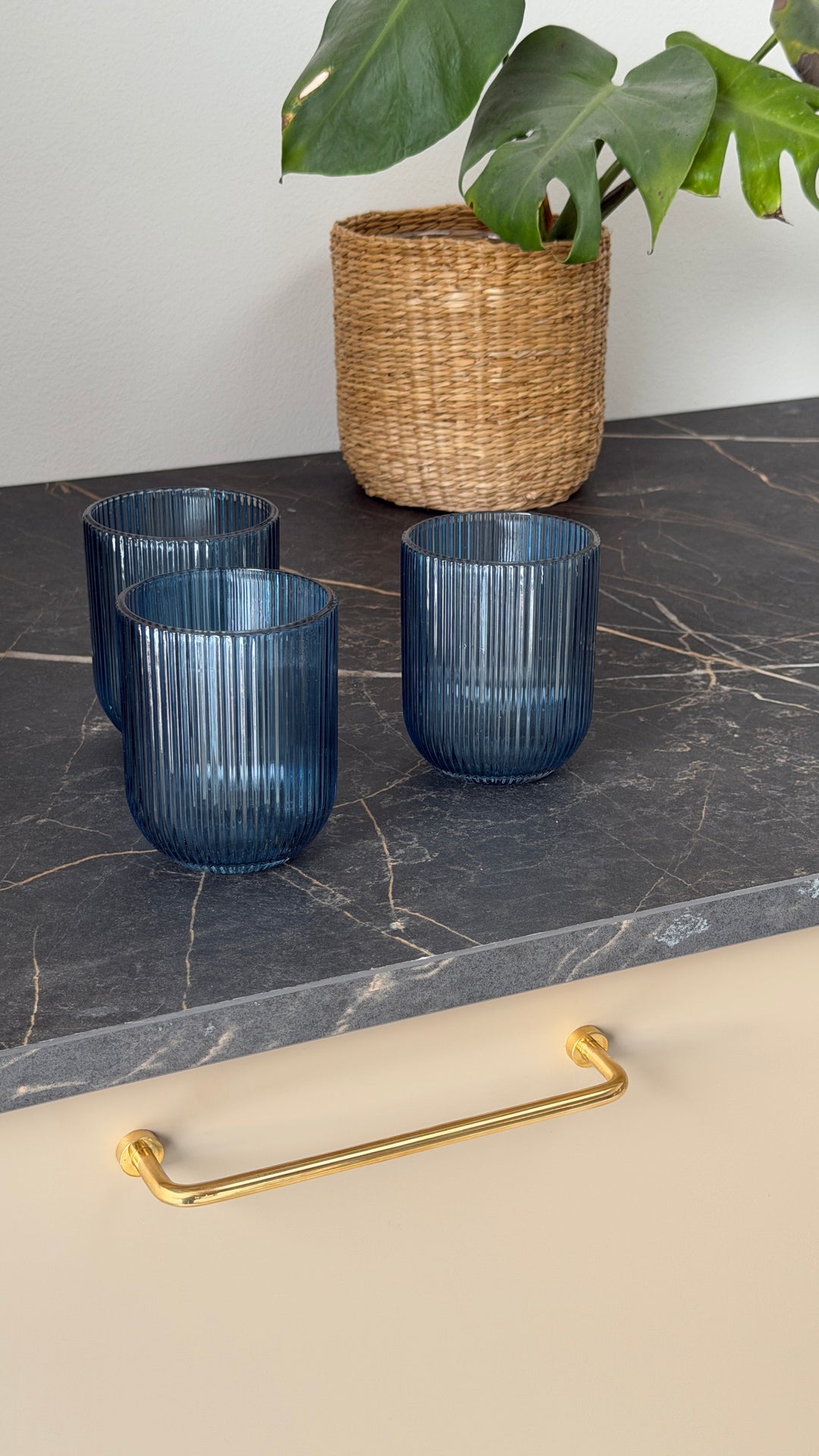 Vandglas MEYA i Blå pk/6stk.