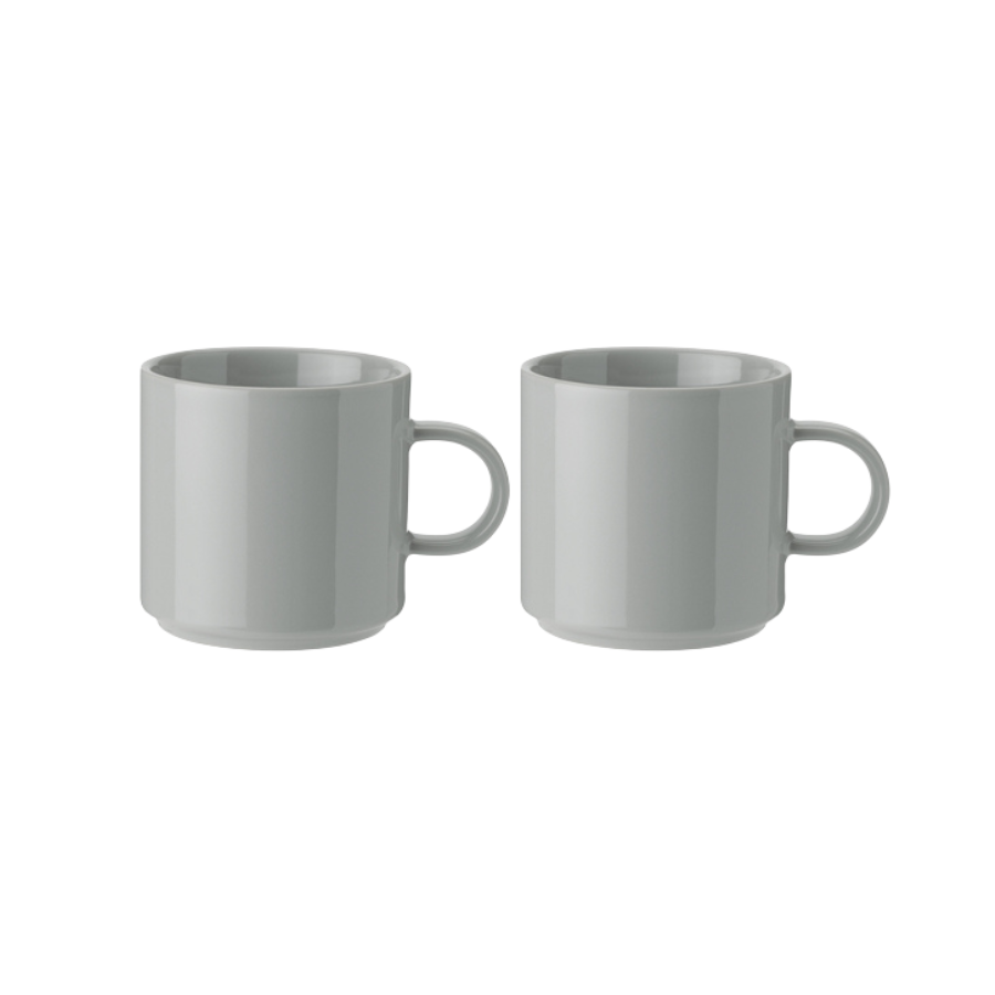 Stelton - Krus Lys Grå 2 stk