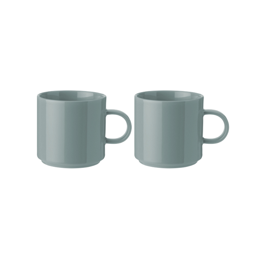 Stelton - Krus Lys Støvet Grøn 2 stk