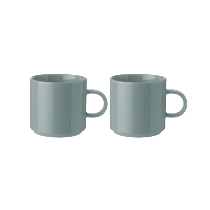 Stelton - Krus Lys Støvet Grøn 2 stk