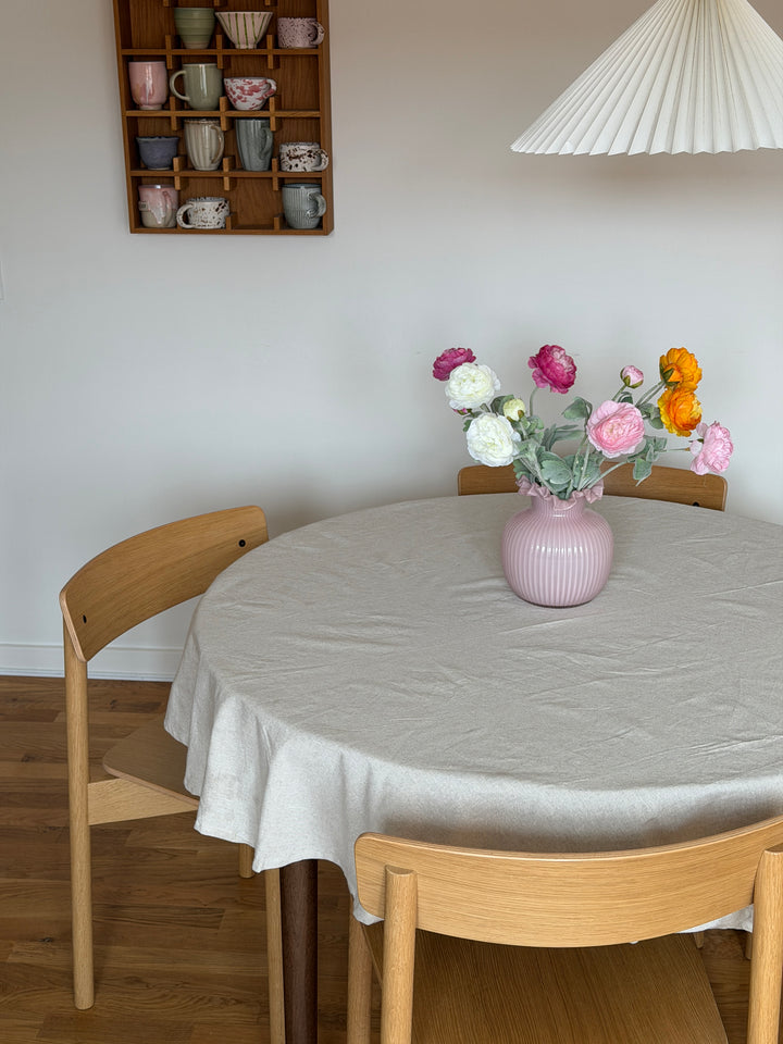 Dug i Beige DENNA (Ø 160 cm)
