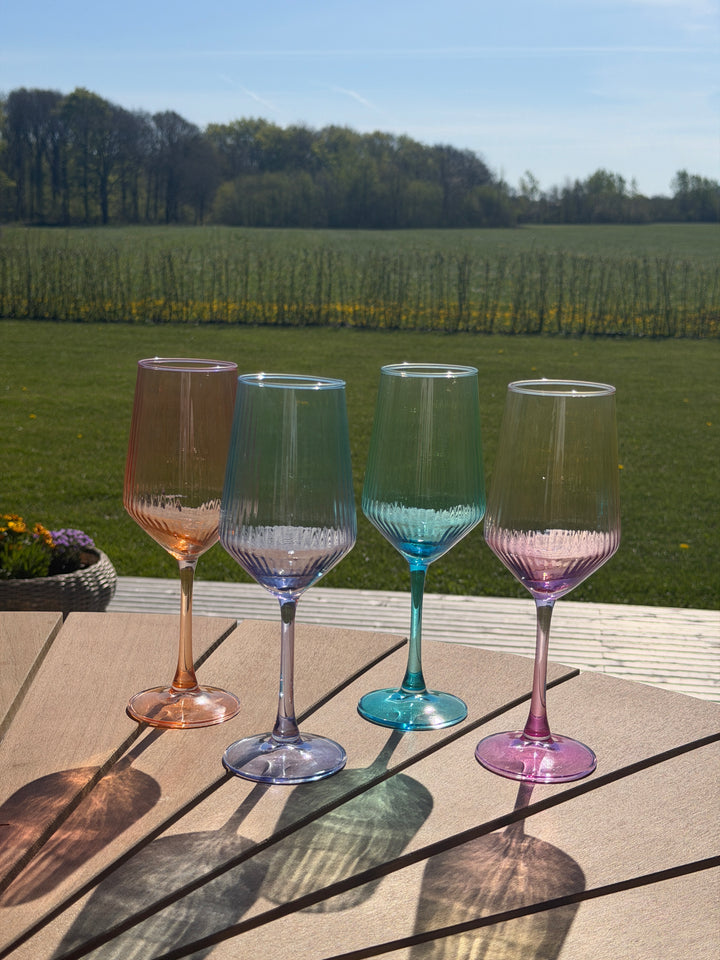 4 stk. Vinglas Tofarvet 380ml