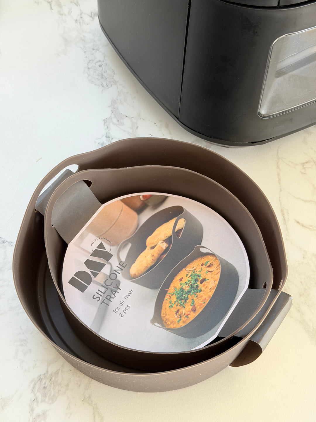 DAY Airfryer Silikoneform Rund pk/2stk