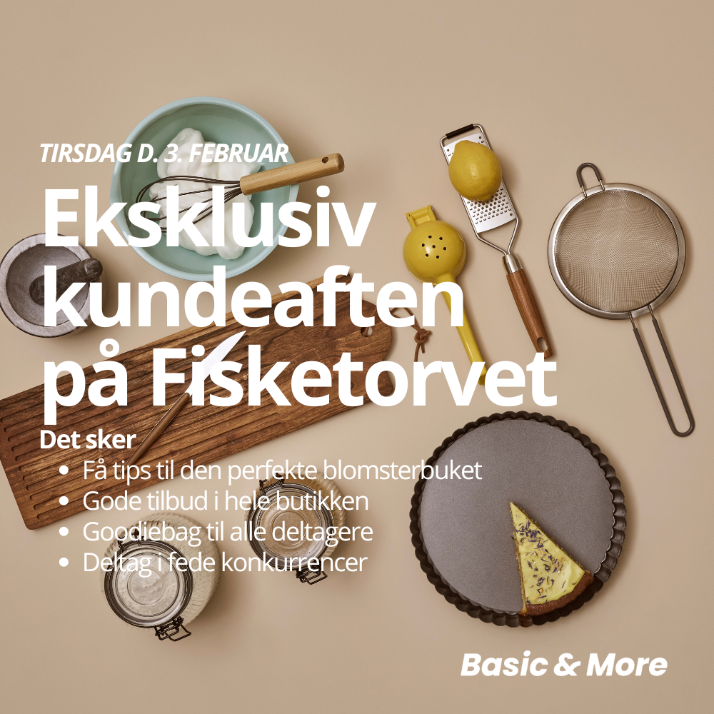 Billet til kundeaften - Fisketorvet