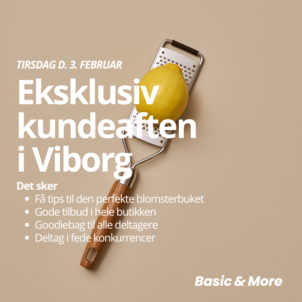 Billet til kundeaften - Viborg