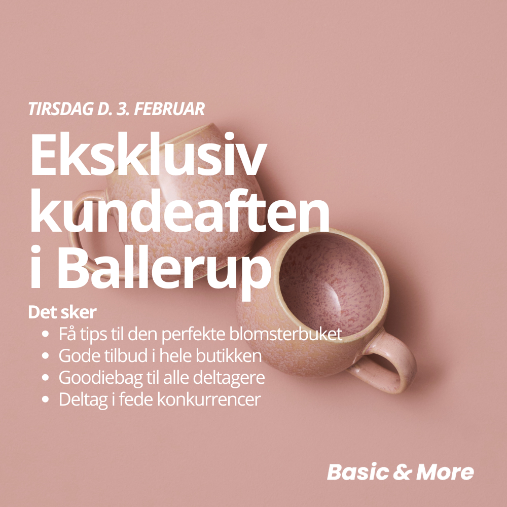 Billet til kundeaften - Ballerup