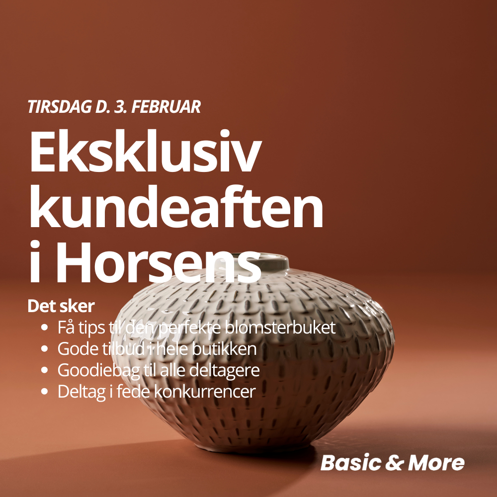 Billet til kundeaften - Horsens