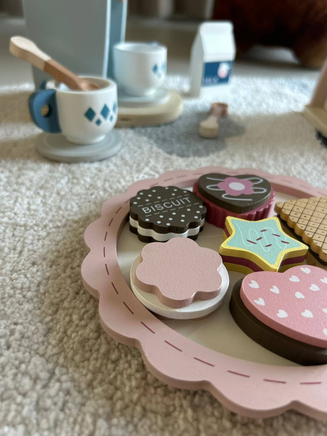Trælegetøj Biscuit Sæt