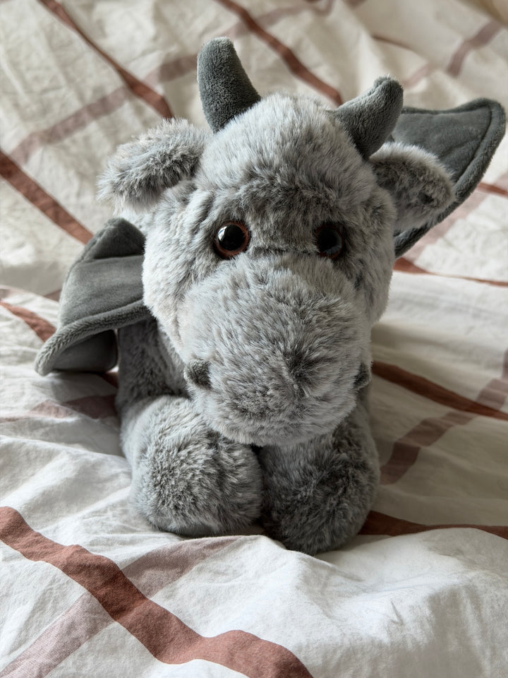 Bamse Drage ( 43cm) Grå