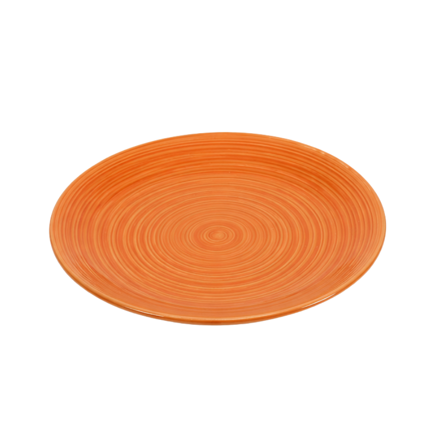 6 stk. Middagstallerkener i Orange (Ø28cm)
