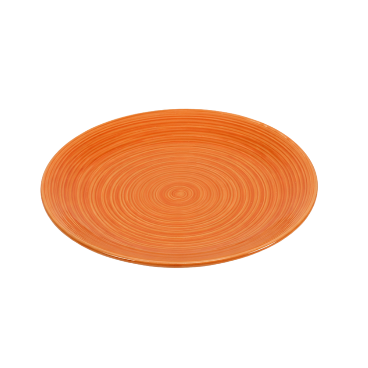 6 stk. Middagstallerkener i Orange (Ø28cm)