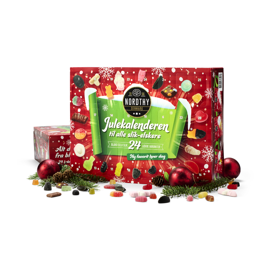 Nordthy Julekalender Slik 442g