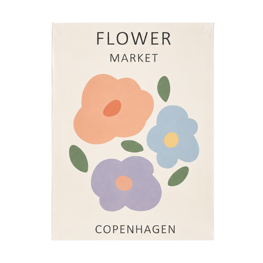 Plakat i Flere Designs 40x50cm