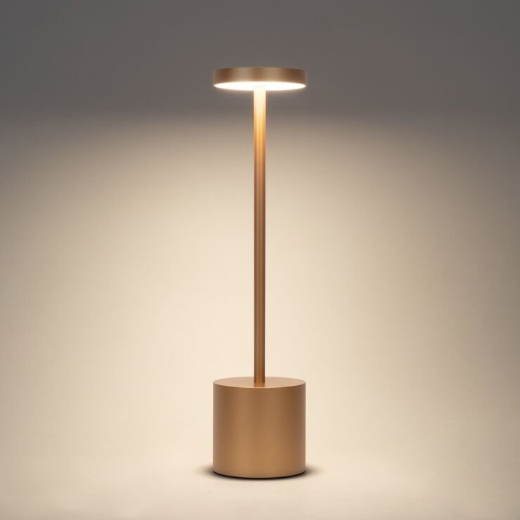 Scandinavian Collection - Touch Bordlampe i Guldfarve