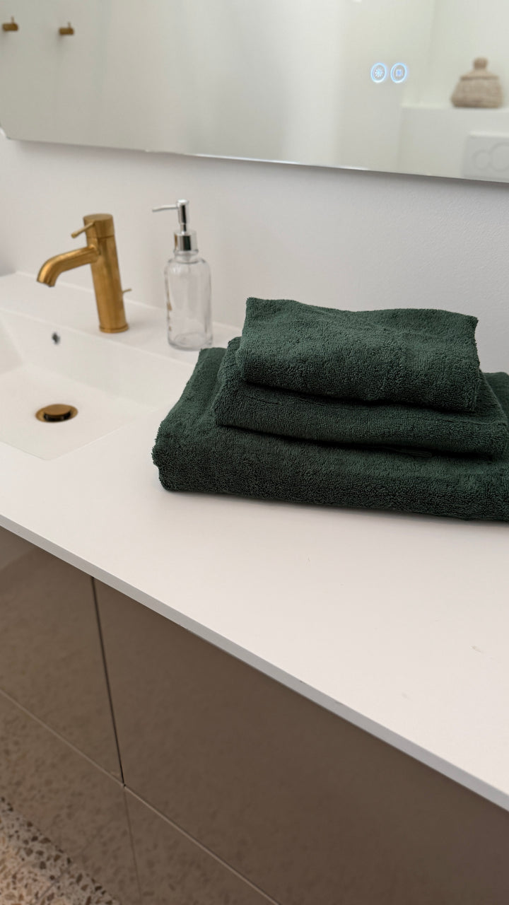 Södahl - Håndklæde Comfort Pine Green (50x100cm)