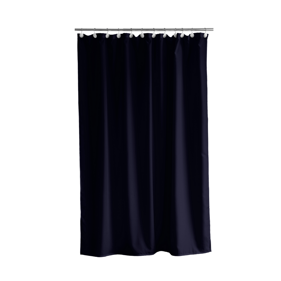 Södahl - Badeforhæng Comfort Navy Blue (180x200cm)
