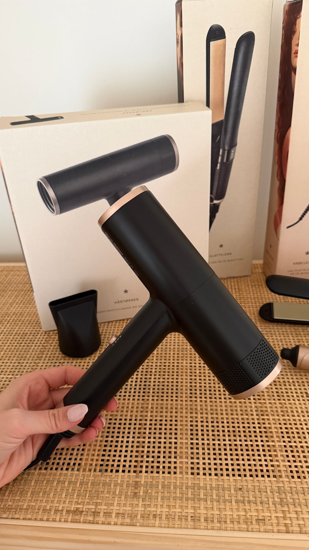 Hårtørre m. 2 Hastigheder