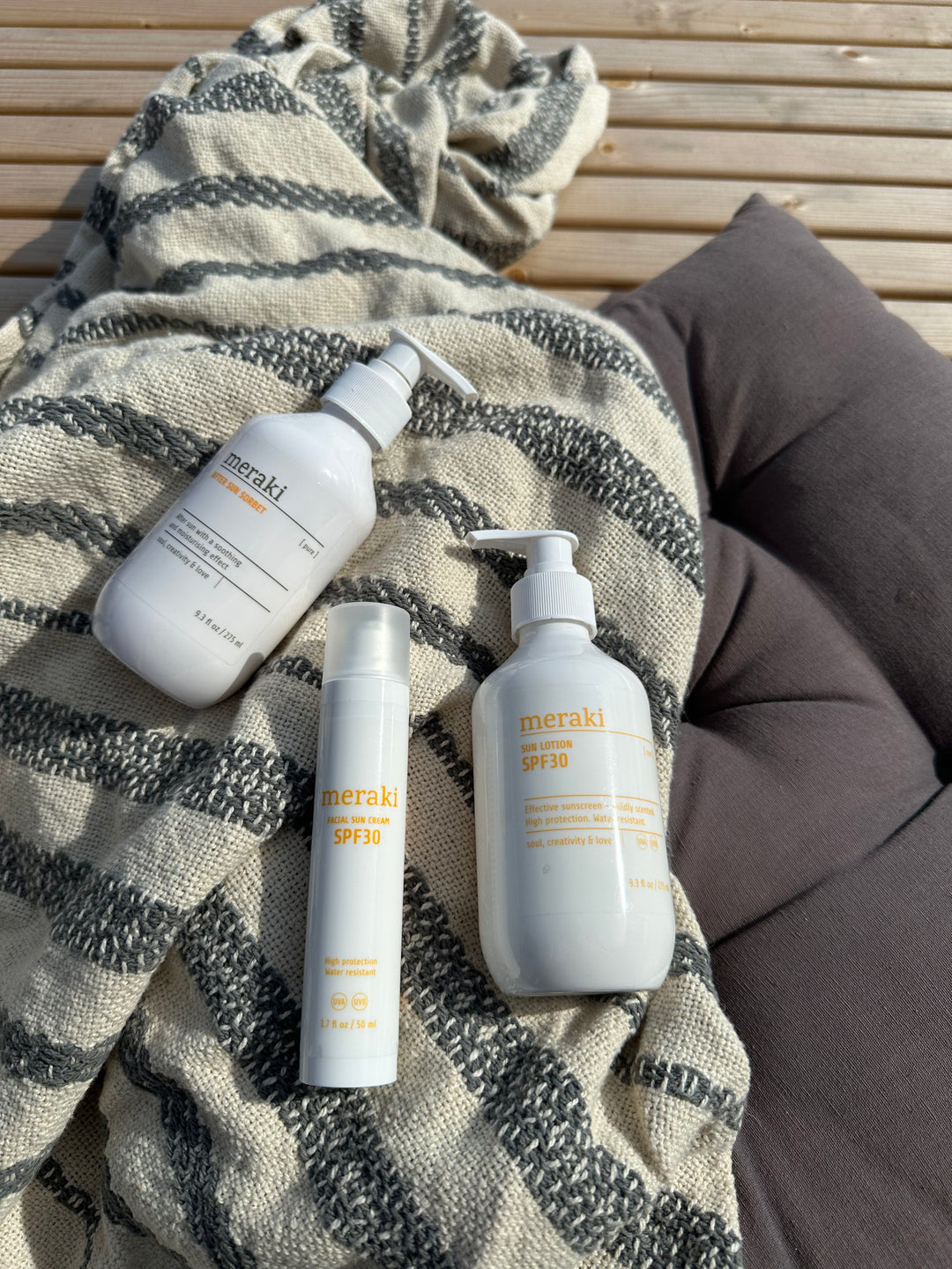 Meraki Sun Lotion - Mildly Scented White