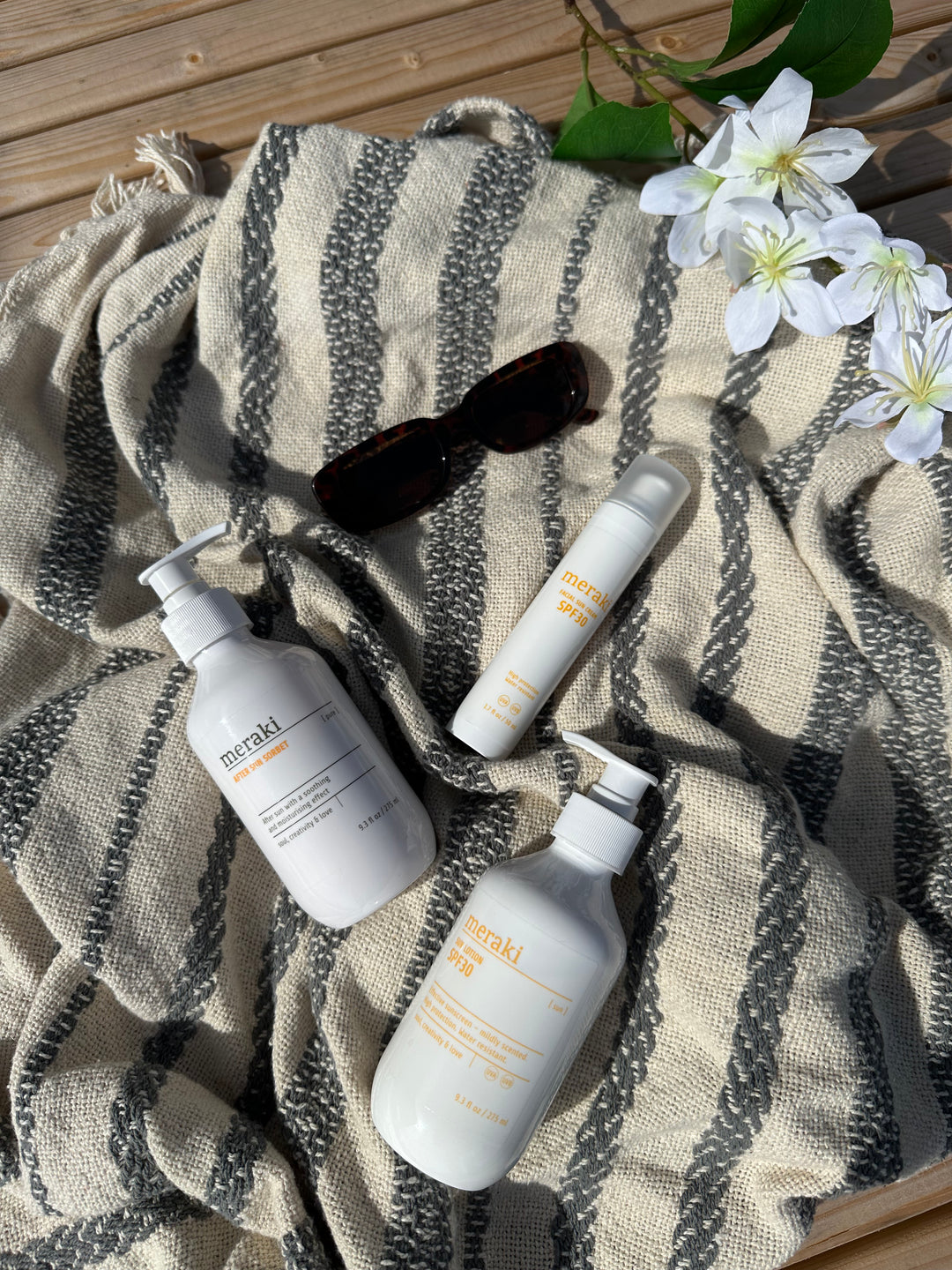 Meraki Sun Lotion - Mildly Scented White