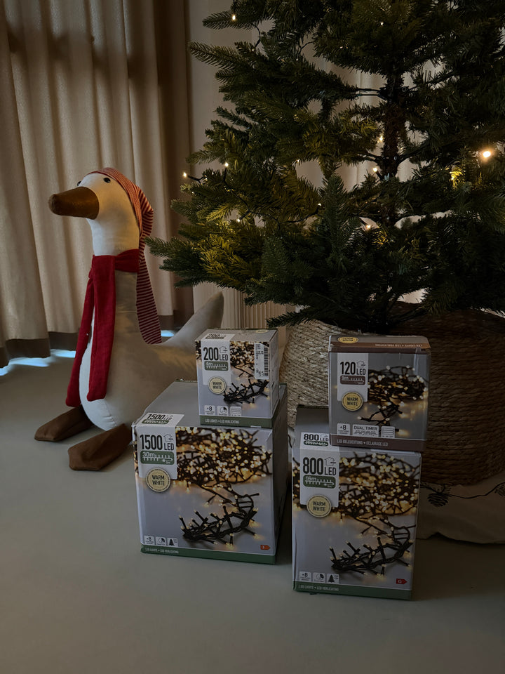 Lyskæde Micro Cluster 800 LED Varm Hvid (16 m)