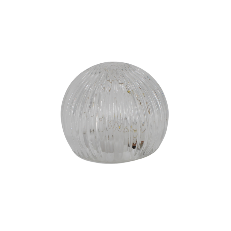 Lille glas kugle m led 10x7 5cm shop hos basic more