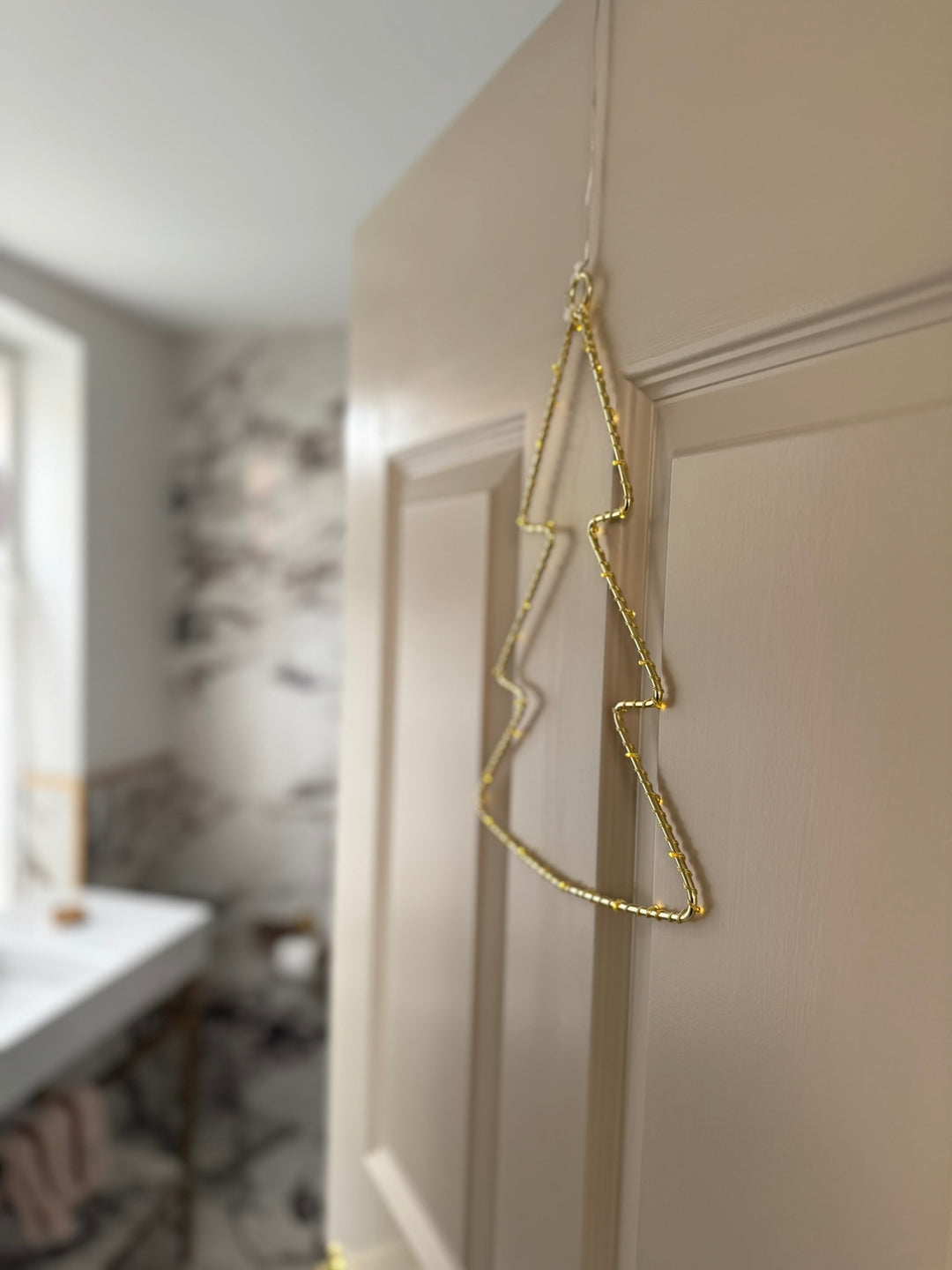 Sirius - Liva Træ Guld 40 LED (30x25cm)