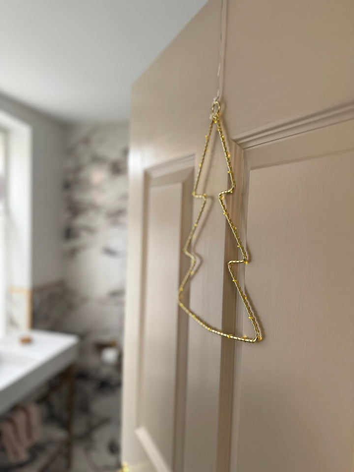 Sirius - Liva Træ Guld 40 LED (30x25cm)