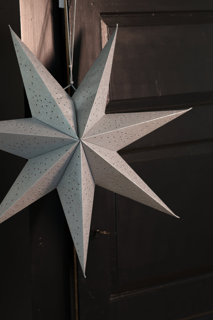 Papirsstjerne til Ophæng Sølv (45cm)