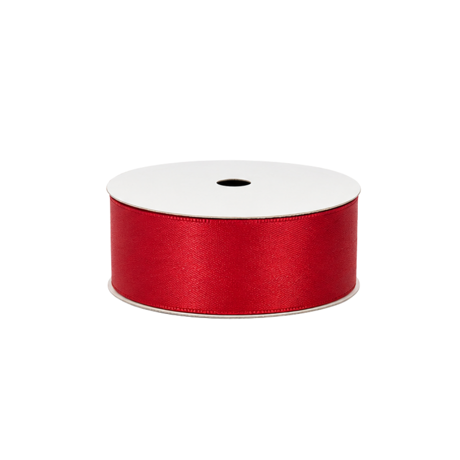 5 stk. Satinbånd i Red (9m)