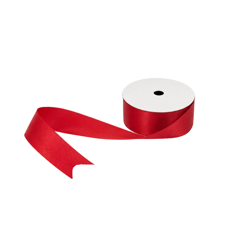 5 stk. Satinbånd i Red (9m)