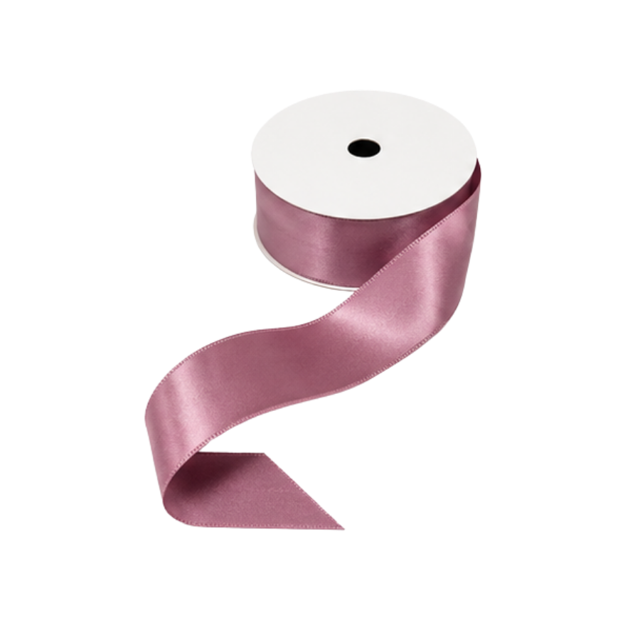 5 stk. Satinbånd Rosy Mauve (9m)
