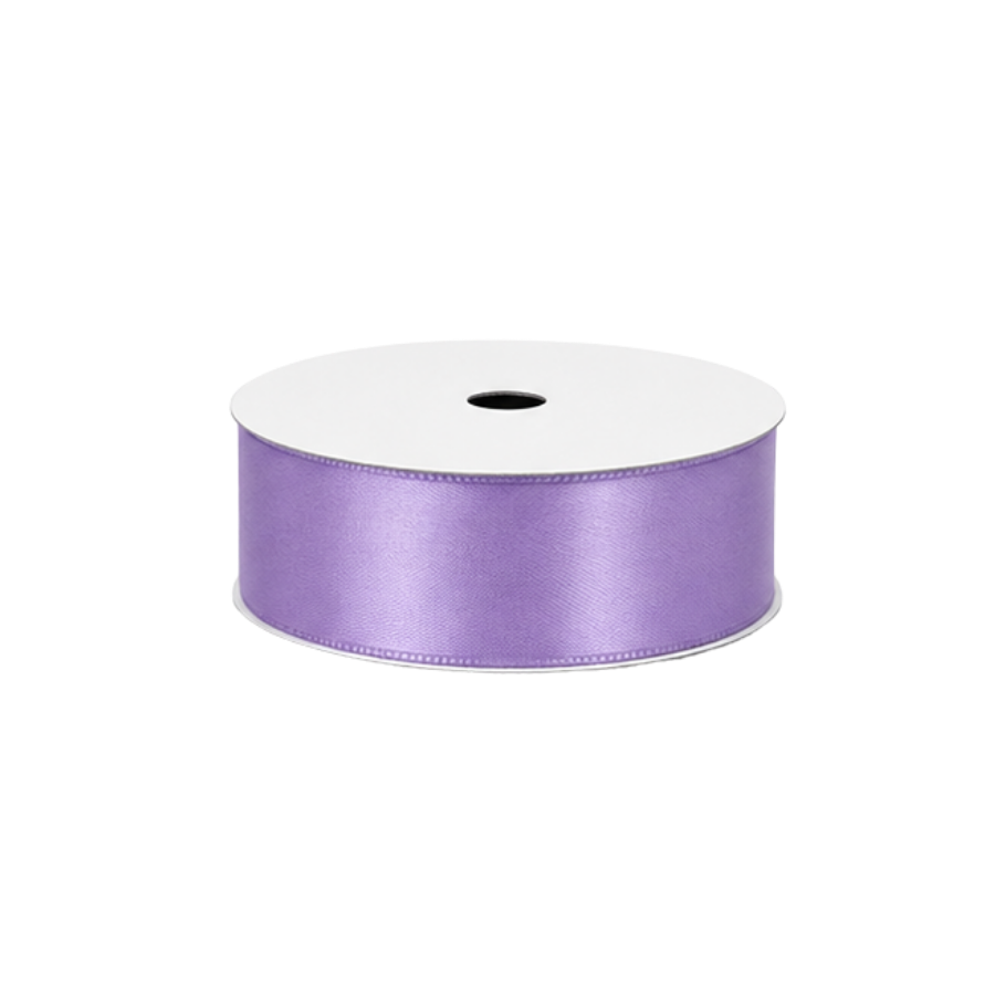 5 stk. Satinbånd i Orchid (9m)