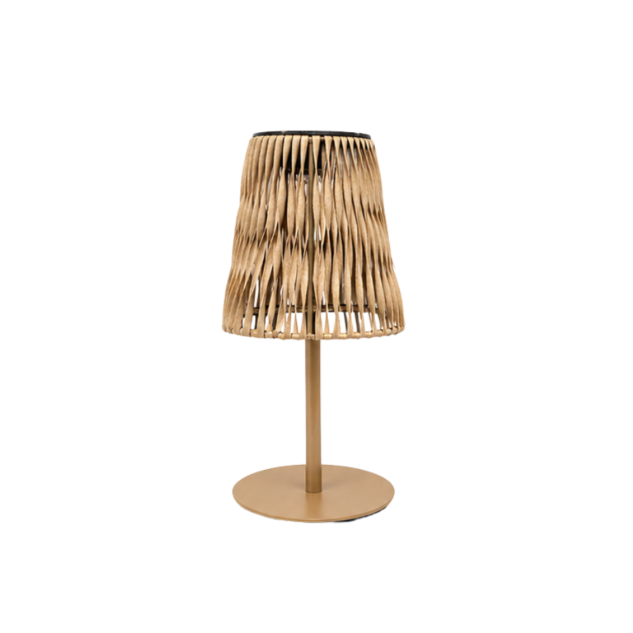 Solcelle Lampe Natur (Ø13,5x13/30,5cm)