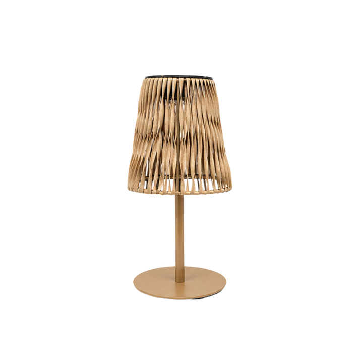 Solcelle Lampe Natur (Ø13,5x13/30,5cm)