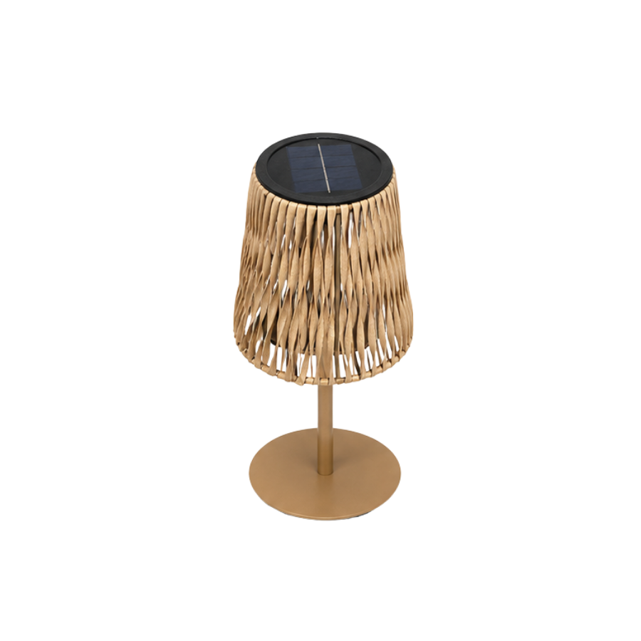 Solcelle Lampe Natur (Ø13,5x13/30,5cm)