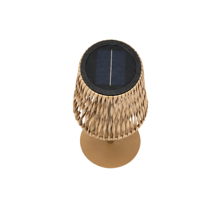 Solcelle Lampe Natur (Ø13,5x13/30,5cm)