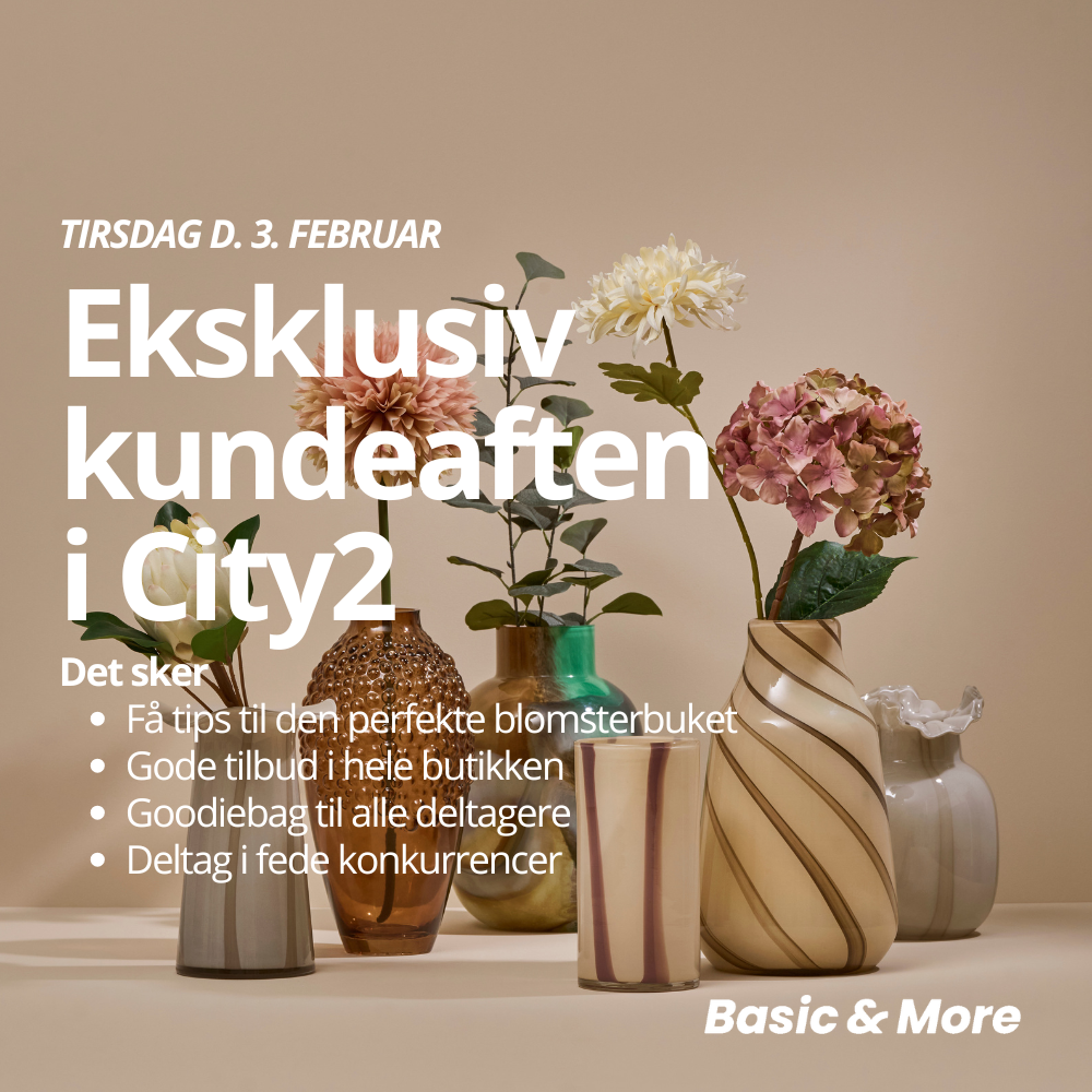 Billet til kundeaften - City 2