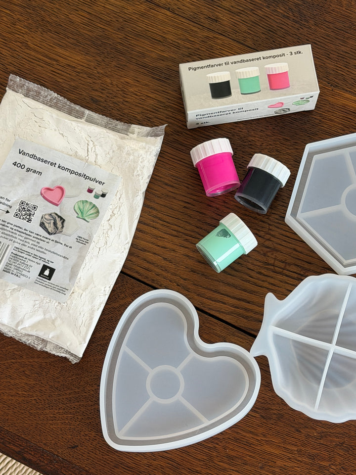 Silikoneform til Vandbaseret Komposit Hexagon