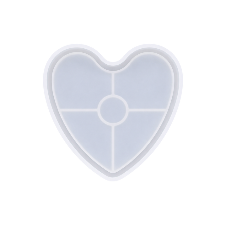 Silikoneform til Vandbaseret Komposit Hjerte
